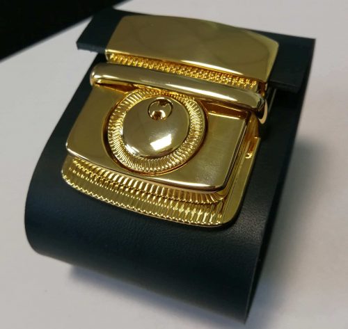 Lock for bag - Italy, gold color - Image 3