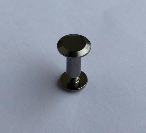 Įsukamos kniedės/varžteliai - 10mm kojelė, 9mm galvutė, juodinto nikelio spalva, 10vnt - Image 4
