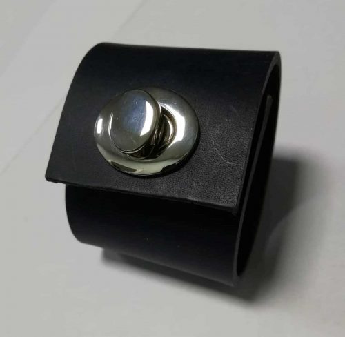 Užsegimas "Tuk" - Italija, 29mm, ovalus, nikelio spalva - Image 3