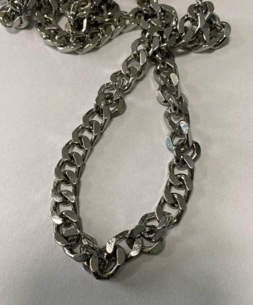 Chain - Italy, silver/nickel color, 9,5mm - Image 4