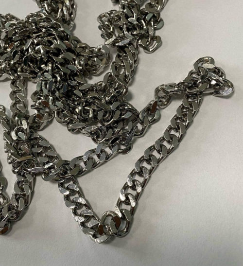 Chain - Italy, silver/nickel color, 9,5mm - Image 2