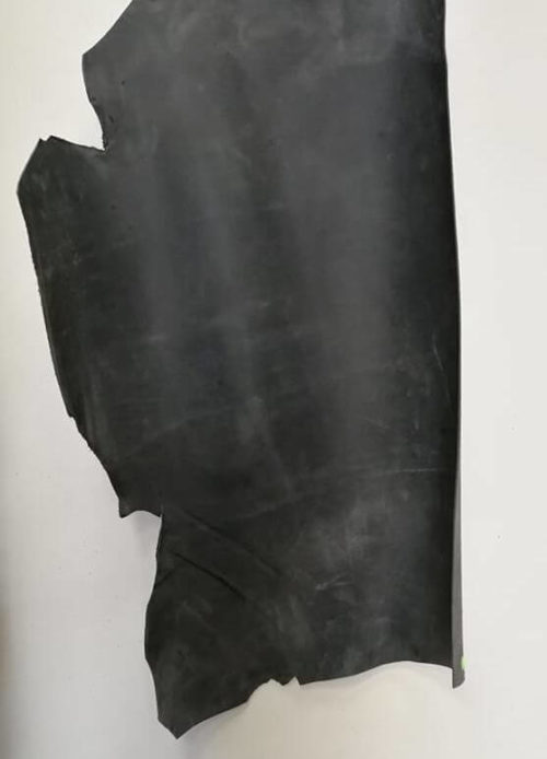 Haberdashery leather - crazy horse, natural aged, grey, 2,2mm, 98x55 - Image 3