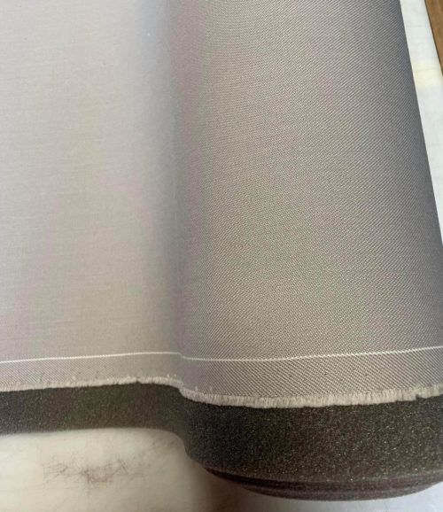 Medžiaga automobilių sėdynėms su porolonu - šviesiai pilka - Image 3