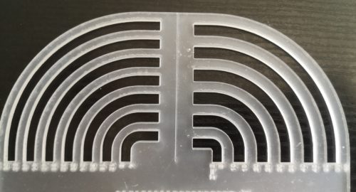 Daugiafunkcinė akrilinė pjaustymo lentelė, 2,7mm storio - Image 2