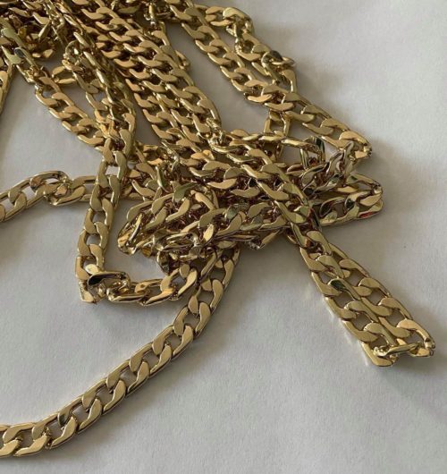 Chain - Italy, gold color, 7,5mm - Image 4