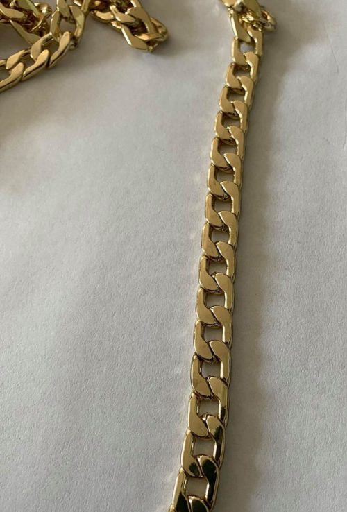 Chain - Italy, gold color, 7,5mm - Image 2