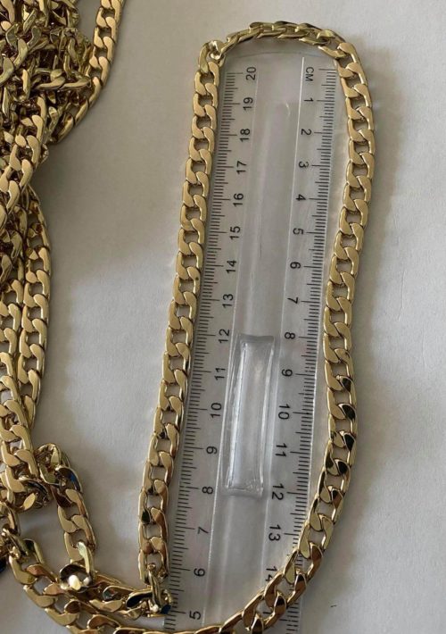 Chain - Italy, gold color, 7,5mm - Image 3