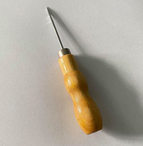 Leather Craft Canvas Sewing Awl Shoes Repairing Stitching Hole Punching Tool - Image 2