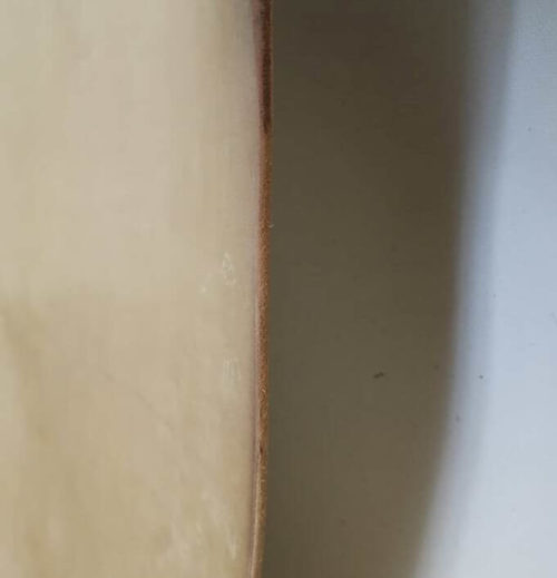 Padinė oda - augalinio rauginimo, nedažyta, 4,25mm, 2,255kg, 105x58 - Image 4