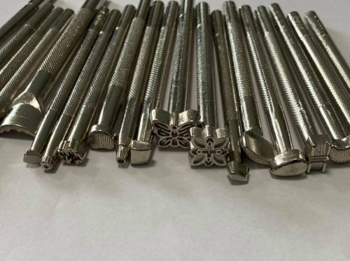 20 Pcs Set Of Leather Carving Tool Leather Craving Craft Stamp Punch - Image 4