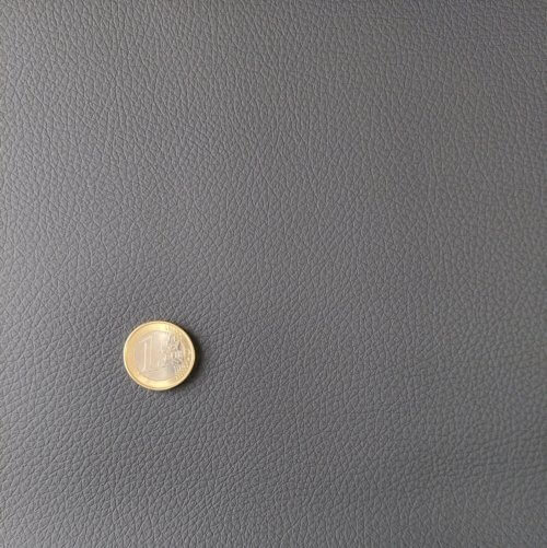 Dirbtinė oda "Mercedes" - juoda, smulkesnės faktūros, 1,0mm