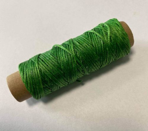 Waxed thread – gray, 1mm - Image 2