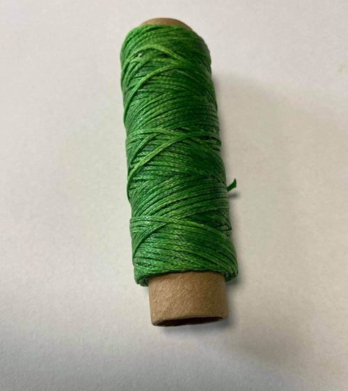 Waxed thread – gray, 1mm - Image 4