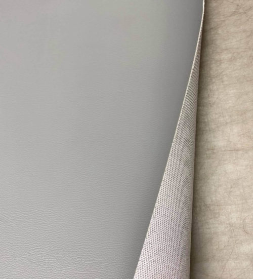Automotive artificial leather – Gray, Large texture, 1,3mm - Image 4