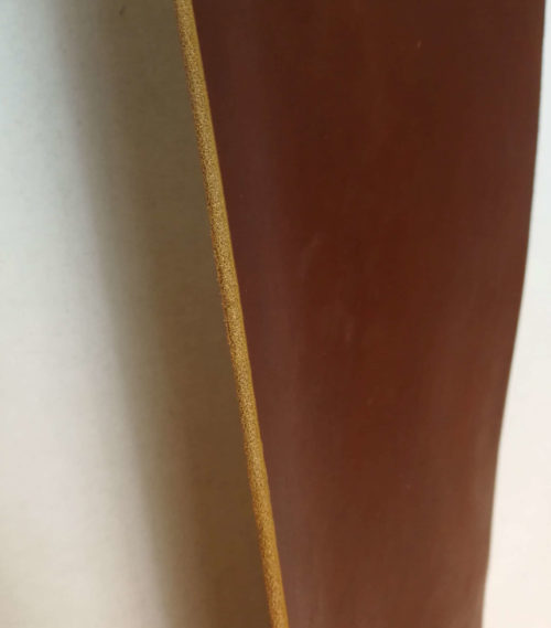Diržinė oda -  rausva, standi, 3,5mm, 154x25 - Image 3