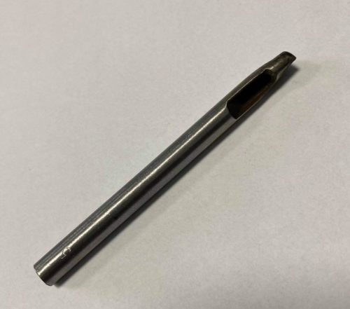 Chisel - puncher, half moon form, 5mm - Image 3