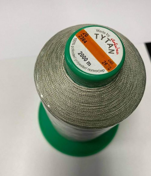 Thread “TYTAN 20” – gray, Col. 2670, 2000m
