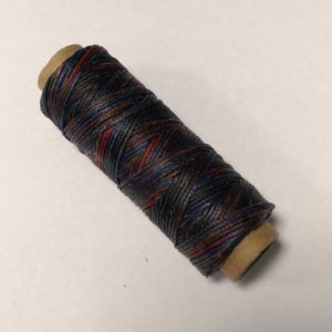 Waxed yarn - multi-color, 1mm, 50m
