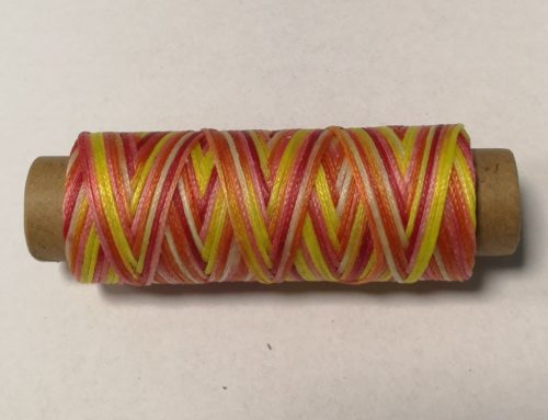Wax yarn - multi-color, 1mm, 50m - Image 4
