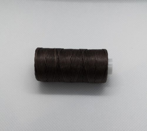Wax yarn - d. brown, 0,8mm, 50m - Image 3