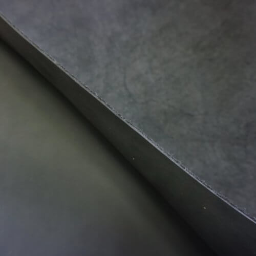 Galanterinė oda - “nubukas”,  juoda, 1,2-1,4mm, 96x55 - Image 2