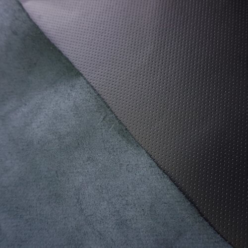 Galanterinė oda - juoda, perforuota, 1,3-1,5mm, 128dm2 - Image 3