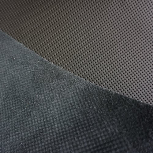 Automobilinė oda - juoda, dalinio perforo, 1,2-1,4mm, 105x90 - Image 3