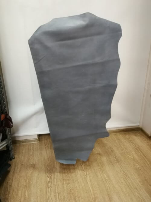 Galanterinė oda - šv.pilka, 0,9mm, 130x65 - Image 3