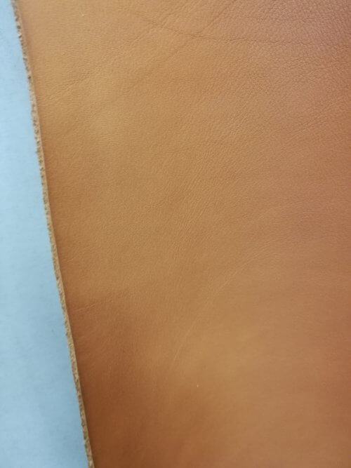 Galanterinė oda - ryža spalva, faktūrinė, 1,5mm, 152dm2 - Image 3