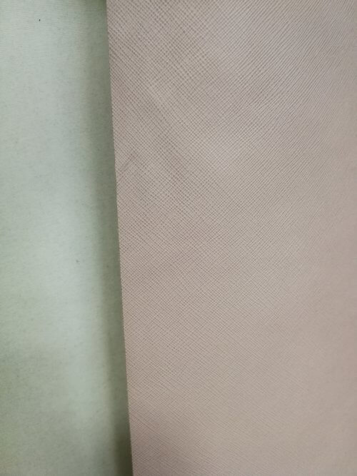 Galanterinė oda - švelniai rožinė, smulkios faktūros 1mm, 121dm2 - Image 2
