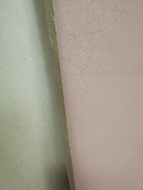 Galanterinė oda - švelniai rožinė, smulkios faktūros 1mm, 121dm2 - Image 3