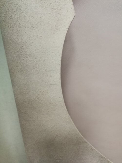 Galanterinė oda - švelniai rožinė, smulkios faktūros 1mm, 121dm2 - Image 4