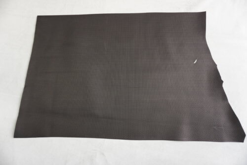 Galanterinė oda - faktūrinė, juoda, vidut. kietumo, 1,3mm, 94x63 - Image 4