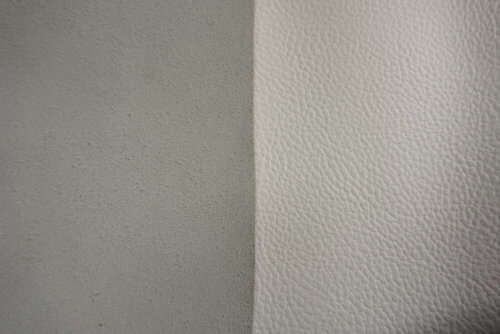 Galanterinė oda - balta, fakt., vidut. minkštumo, 2mm, 135x90 - Image 4