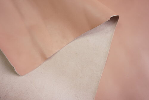 Galanterinė oda - nude/rožinė, minkšta, 1,3mm, 162x88 - Image 3