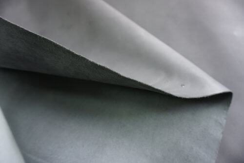 Galanterinė oda - pilka, vidut. kietumo, trinama, 1mm, 110x86 - Image 4