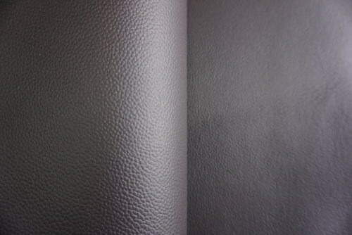 Galanterinė oda - ruda, vidut. kietumo, 2,2-2,4mm, 120x62 - Image 2