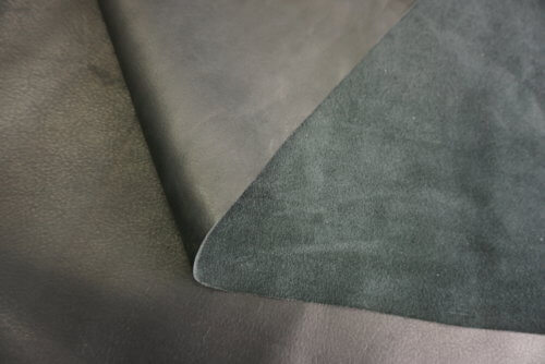Galanterinė/avalyninė oda - "Krastas", juoda, minkšta, 1,1-1,3mm, 170x95 - Image 3