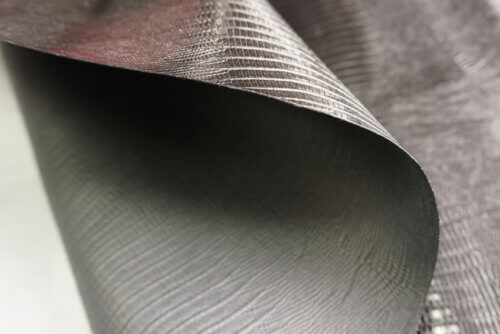 Galanterinė oda - gyvatės rašto, juoda, kieta, 0,9-1,0mm, 110x70 - Image 4