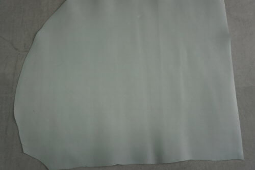 Galanterinė oda - šviesiai mėlyna, 1,4-1,5mm, 76x66 - Image 2