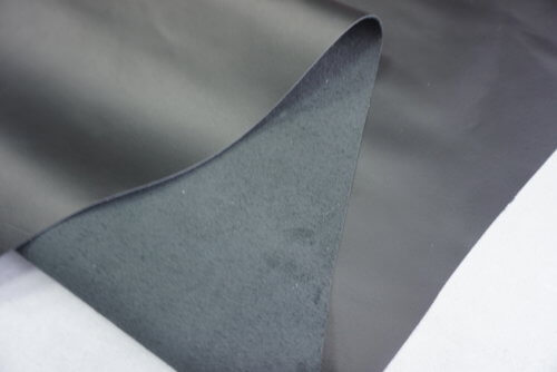 Galanterinė oda -juoda, matinė, minkšta, 0,9mm, 124x70 - Image 3