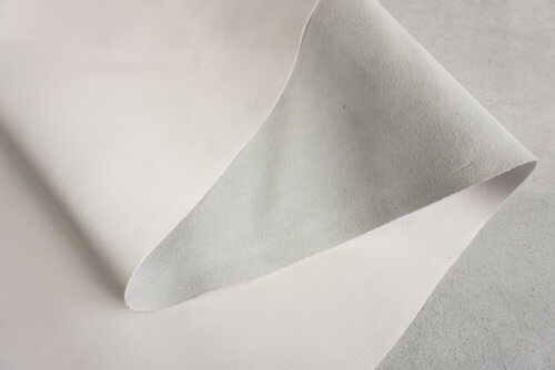 Galanterinė oda - "Nappa", balta, 1,2mm, 150x94 - Image 3