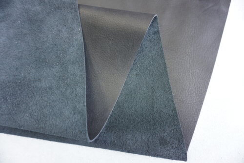 Galanterinė/avalyninė oda - "Krastas",  juoda, matinė, 1,1-1,3mm, 92x64 - Image 3