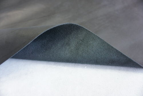 Galanterinė/avalyninė oda - "Krastas",  juoda, matinė, 1,1-1,3mm, 92x64 - Image 4