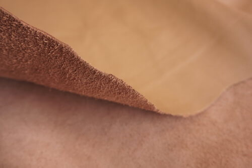 Galanterinė oda - ruda, fakt., minkšta, 1,0mm, 147x77 - Image 4