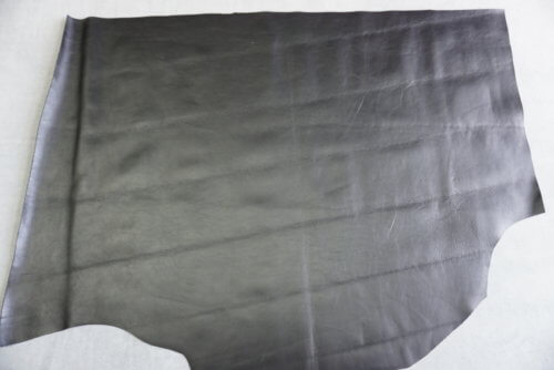 Galanterinė oda -   antracitas, nat. faktūros, minkšta, 1,1mm, 65x87 - Image 2
