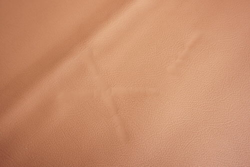 Automobilinė oda - rudai ryža, smulkios faktūros, 1,3mm, 120x90 - Image 3