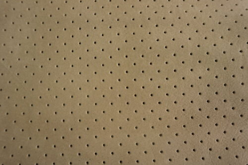 Galanterinė oda - perforuota, smėlio/pistacijų sp., 1,2-1,3mm, 50x44 - Image 4