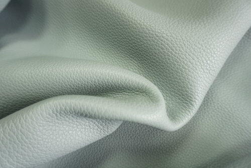 Galanterinė oda - šv. mėlyna, 2,3mm, 170x150 - Image 4