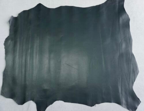 Drabužinė/galanterinė oda - pilkšvai mėlyna, minkšta, 1mm, 80x65 - Image 2
